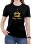 Imagem de Camiseta Feliz Natal Cristã 100% Algodão Tshirt Feminina E1 Camiseta Cristã 100% Algodão T-shirt Feminina Gospel Exodo