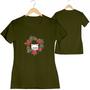 Imagem de Camiseta Feliz Natal Gato 100% Algodão Tshirt Feminina Noel Camiseta Cristã 100% Algodão T-shirt Feminina Gospel Exodo