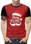 Imagem de Camiseta Feliz Natal PLUS SIZE Papai Noel Masculina Blusa