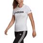 Imagem de Camiseta Feminina Adidas GL0768 Branco Branco