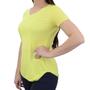 Imagem de Camiseta Feminina Alto Giro Skin Fit Gola V Amarela - 23317