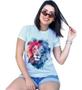 Imagem de Camiseta Feminina Baby Look Evangélica Leão de Judá Colorido