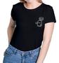 Imagem de Camiseta Feminina Baby Look Fantasma Mini Boo Halloween Dia Das Bruxas