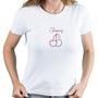 Imagem de Camiseta feminina babylook cherry manga curta novidade