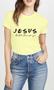 Imagem de Camiseta feminina babylook jesus