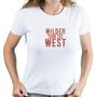 Imagem de Camiseta feminina babylook manga curta Wilder Estilo Casual