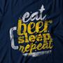 Imagem de Camiseta Feminina Beer Repeat Studio Geek