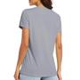 Imagem de Camiseta feminina Blusinha DRY FIT Tecido Furadinho Academia Corrida Yoga 616