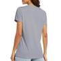 Imagem de CAMISETA feminina Blusinha DRY FIT Tecido Furadinho Academia Corrida Yoga 616