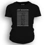 Imagem de Camiseta feminina Dasantigas malha 100% algodão estampa Joy Division - Unknown Pleasures em silk.