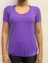 Imagem de Camiseta Feminina Dipaula 110764 Roxo