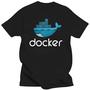 Imagem de Camiseta Feminina Docker, Linux, Javascript - Presente Criativo para Programadores