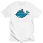 Imagem de Camiseta Feminina Docker, Linux, Javascript - Presente Criativo para Programadores