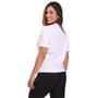 Imagem de Camiseta Feminina Dry Fit Básica Lisa Proteção Solar UV Térmica Blusa Academia Esporte Camisa