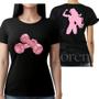 Imagem de Camiseta Feminina Dry Fit Com Elastano estampas variadas verão Baby Look fitness academia envio imediato