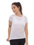 Imagem de Camiseta Feminina Dry Fit Lisa Básica Poliéster Academia Fitness