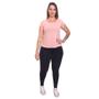 Imagem de Camiseta Feminina Dry Fit Manga Curta Baby Look Tshirt Básica Lisa Academia Treino Esporte