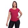 Imagem de Camiseta Feminina Dry Fit Manga Curta Baby Look Tshirt Básica Lisa Academia Treino Esporte