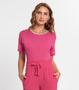 Imagem de Camiseta Feminina Em Tricot Endless Rosa