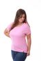 Imagem de Camiseta Feminina Estampa Logomarca Lateral