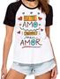 Imagem de Camiseta feminina eu te amo tanto meu amor camisa presente