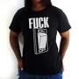 Imagem de Camiseta Feminina F*ck On Off Preta