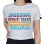 Imagem de Camiseta Feminina FreeSurf Cropped Branco - 120702