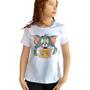 Imagem de Camiseta Feminina Gola Redonda Tom &amp Jerry 108611 - Malwee