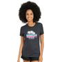 Imagem de Camiseta Feminina Hurley Boyfried Mescla Preto