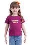 Imagem de Camiseta Feminina Infantil Texas Farm - Cif020 - Roxo Amora