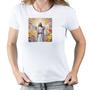 Imagem de Camiseta feminina Jesus no Paraíso manga curta Estilo Atual