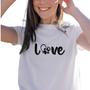 Imagem de Camiseta feminina love por pet