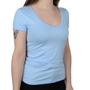 Imagem de Camiseta Feminina Lunender Viscose Azul Bright - 00236