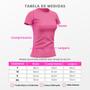 Imagem de Camiseta Feminina Manga Curta Good Look Dry Fit Proteção Solar UV Baby Look Fitness Academia Treino Confortável