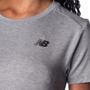 Imagem de Camiseta Feminina New Balance Relentless Logo Cinza