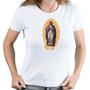 Imagem de Camiseta feminina Nossa Senhora de Guadalupe manga curta casual versatil Religião