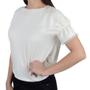 Imagem de Camiseta Feminina Olho Fatal Branco Off - 601705