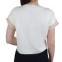 Imagem de Camiseta Feminina Olho Fatal Cropped Off White - 60163