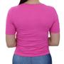 Imagem de Camiseta Feminina Olho Fatal MC Viscose Pink - 6013