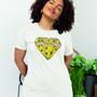 Imagem de Camiseta Feminina Pizza Diamante Amo Pizza