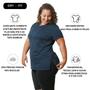 Imagem de Camiseta Feminina Plus Size Blusa Tapa Bumbum Dry Fit Academia, Treino, Corrida