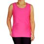 Imagem de Camiseta Feminina Regata Básica Lisa Suplex Light Pp ao Plus Size