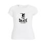 Imagem de Camiseta Feminina Skate Capacete Dia a Dia Confortável