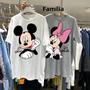 Imagem de Camiseta Feminina Solta Mickey Mouse - Estilo Coreano, Meia Manga, Verão