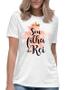 Imagem de Camiseta feminina sou filha do rei camisa presente