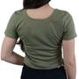 Imagem de Camiseta Feminina Stoff Cropped Princess Verde - 04133