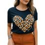 Imagem de Camiseta feminina t-shirt estampada malha algodão slim 3037.c1