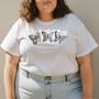 Imagem de Camiseta Feminina T-shirt Plus Size Blusinha Borboletas Camisa GuGi