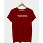 Imagem de Camiseta Feminina Taylor Swift Reputation Baby Look