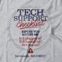 Imagem de Camiseta Feminina Tech Support Checklist